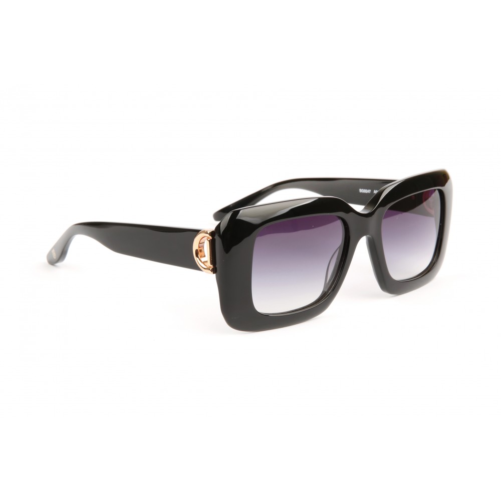 Bulget Γυναικεία ηλίου μαύρη πεταλούδα με Χρυσή λεπτομέρεια 9247 A01 Γυαλιά ηλίου