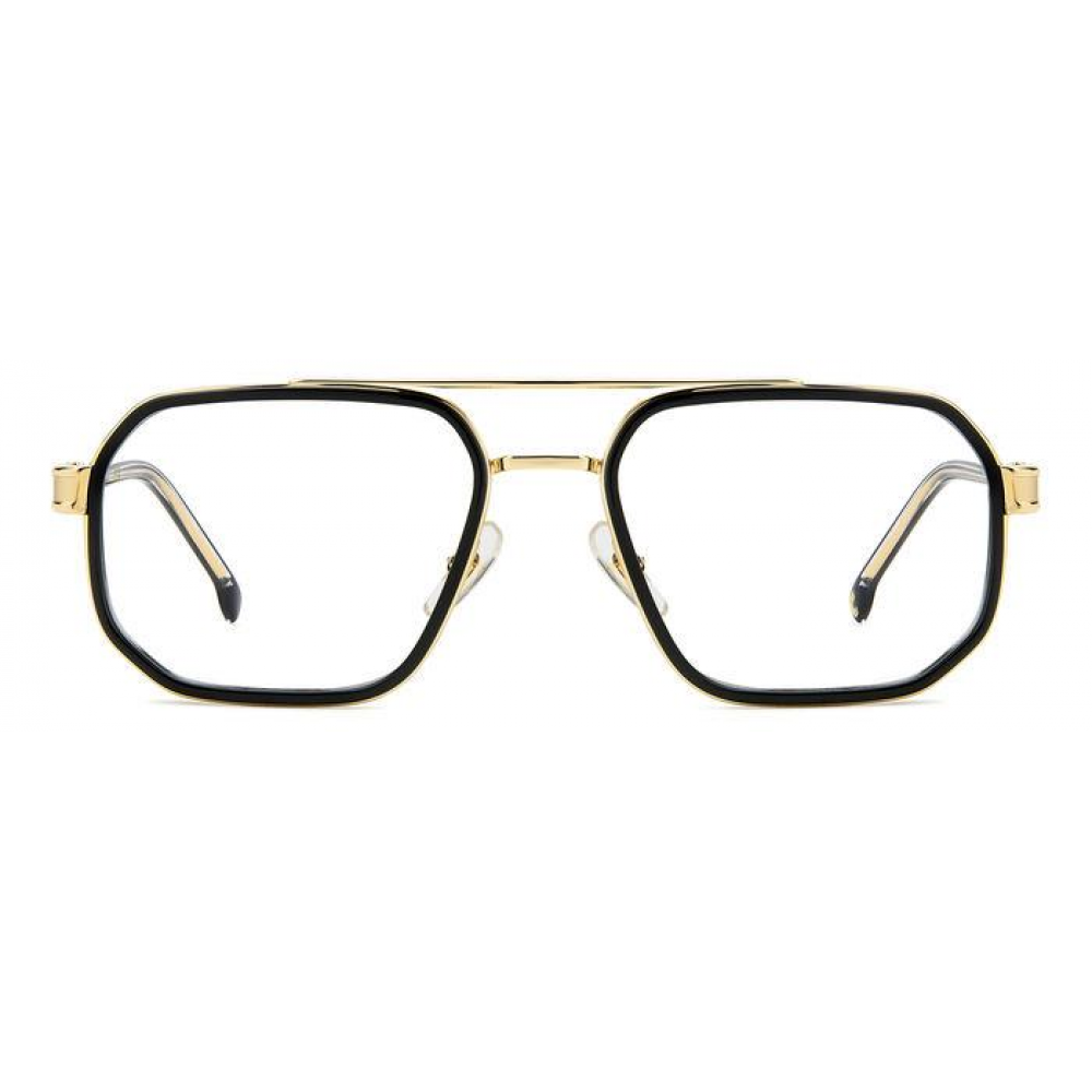 CARRERA Γυαλιά οράσεως πιλοτικά πολυγωνικά με μαύρο, χρυσό σκελετό 1137 Γυαλιά οράσεως