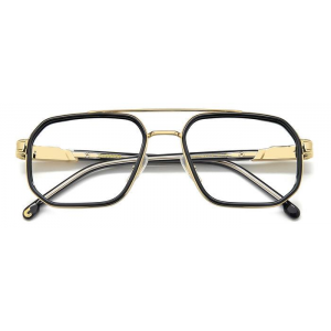CARRERA Γυαλιά οράσεως πιλοτικά πολυγωνικά με μαύρο, χρυσό σκελετό 1137 Γυαλιά οράσεως