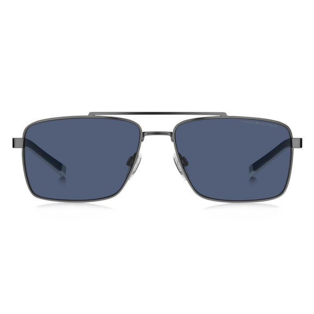 Tommy Hilfiger Αντρικά Γυαλιά ηλίου μεταλλικά Ασημί, Μπλε 2078/S  Γυαλιά ηλίου